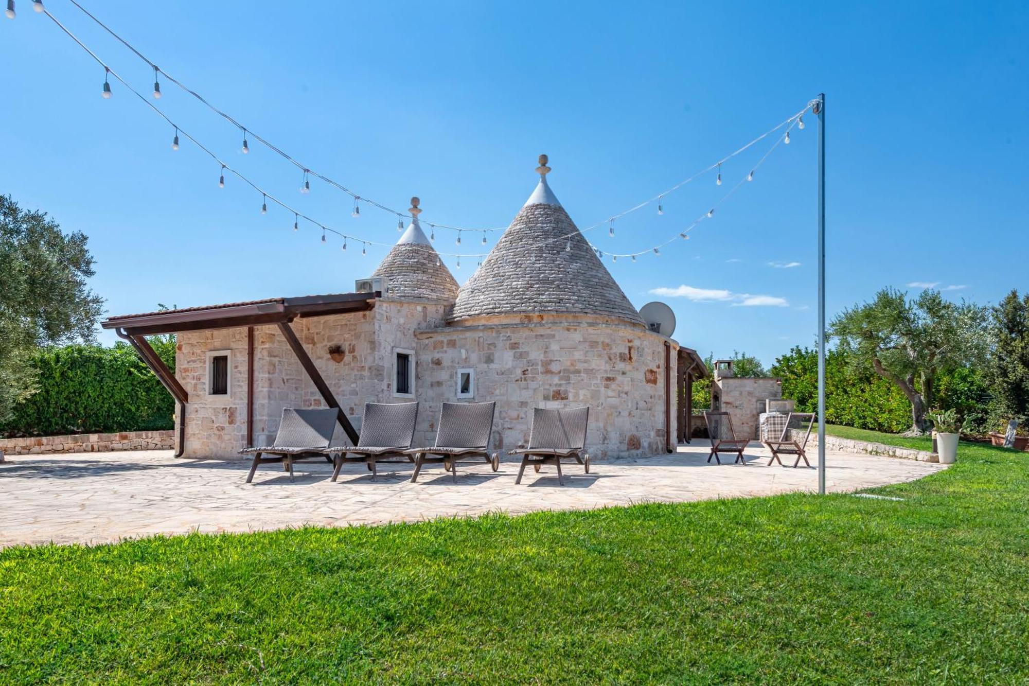 Villa Palmirotta Trulli Relais Castellana Grotte Buitenkant foto